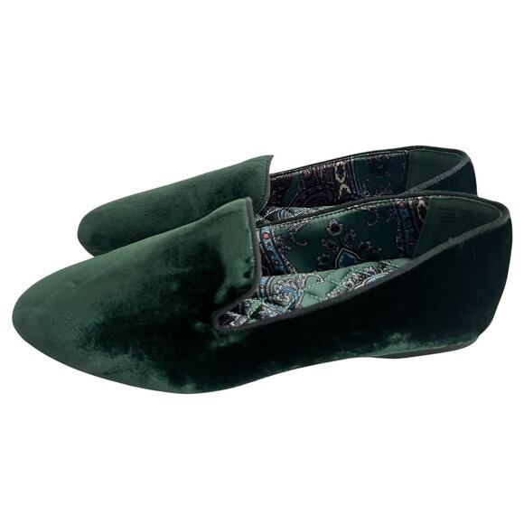 Birdies The Starling Loafers •Women Emerald Green